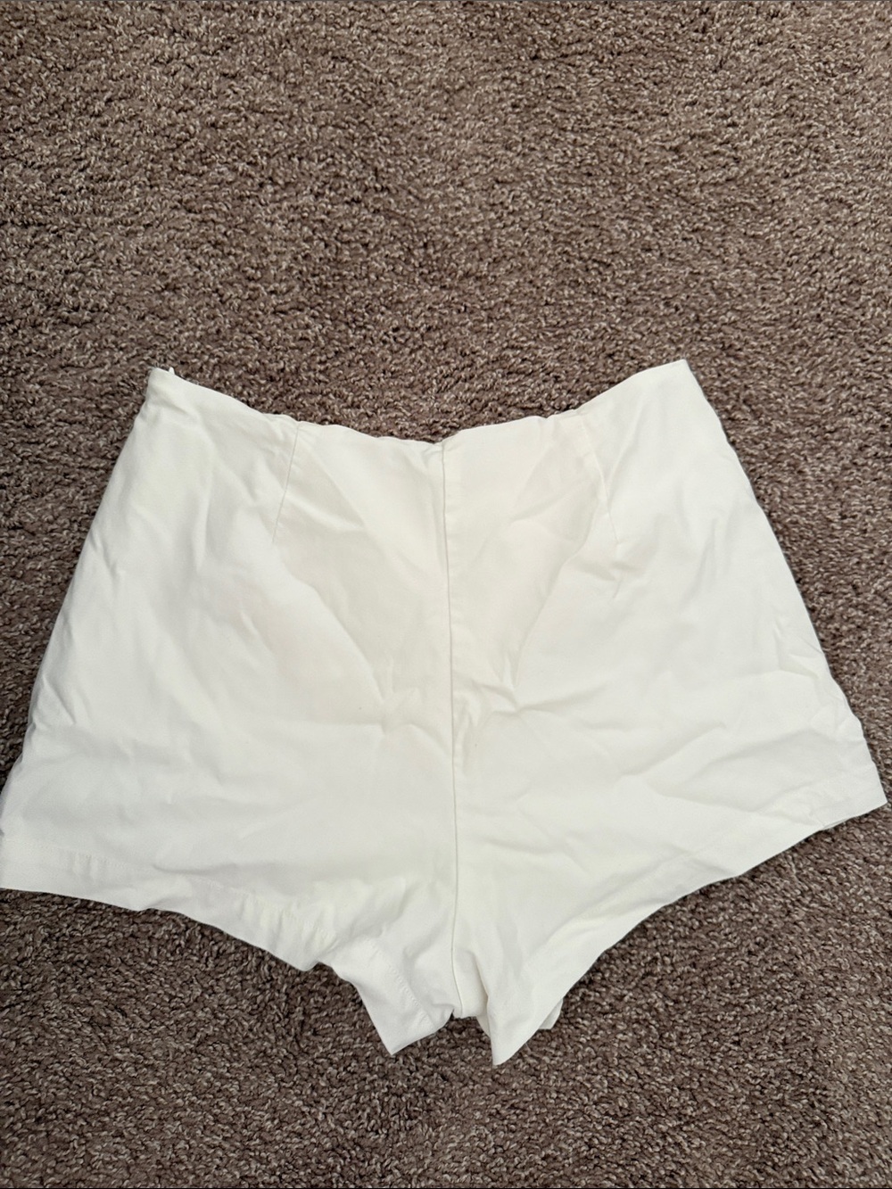 wild fable High Waist Women's Shorts - Cream